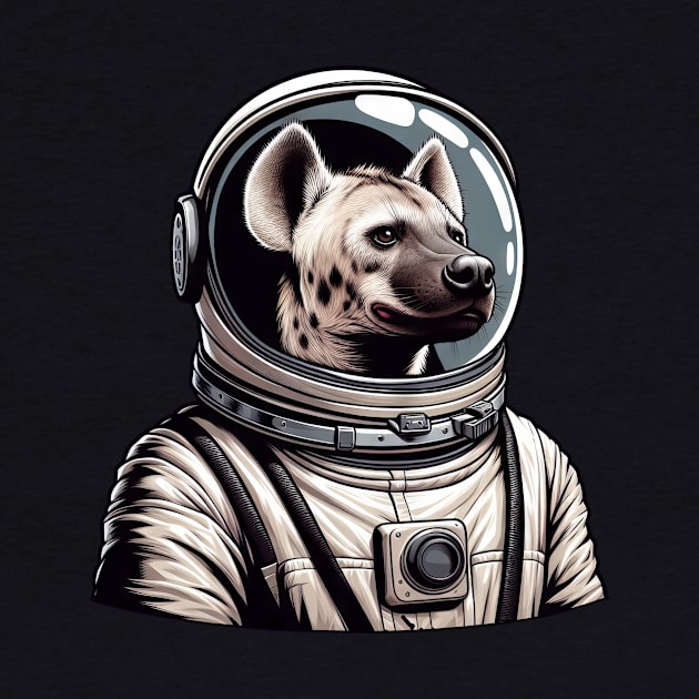 Hyena Astronaut Space Pride by HBfunshirts